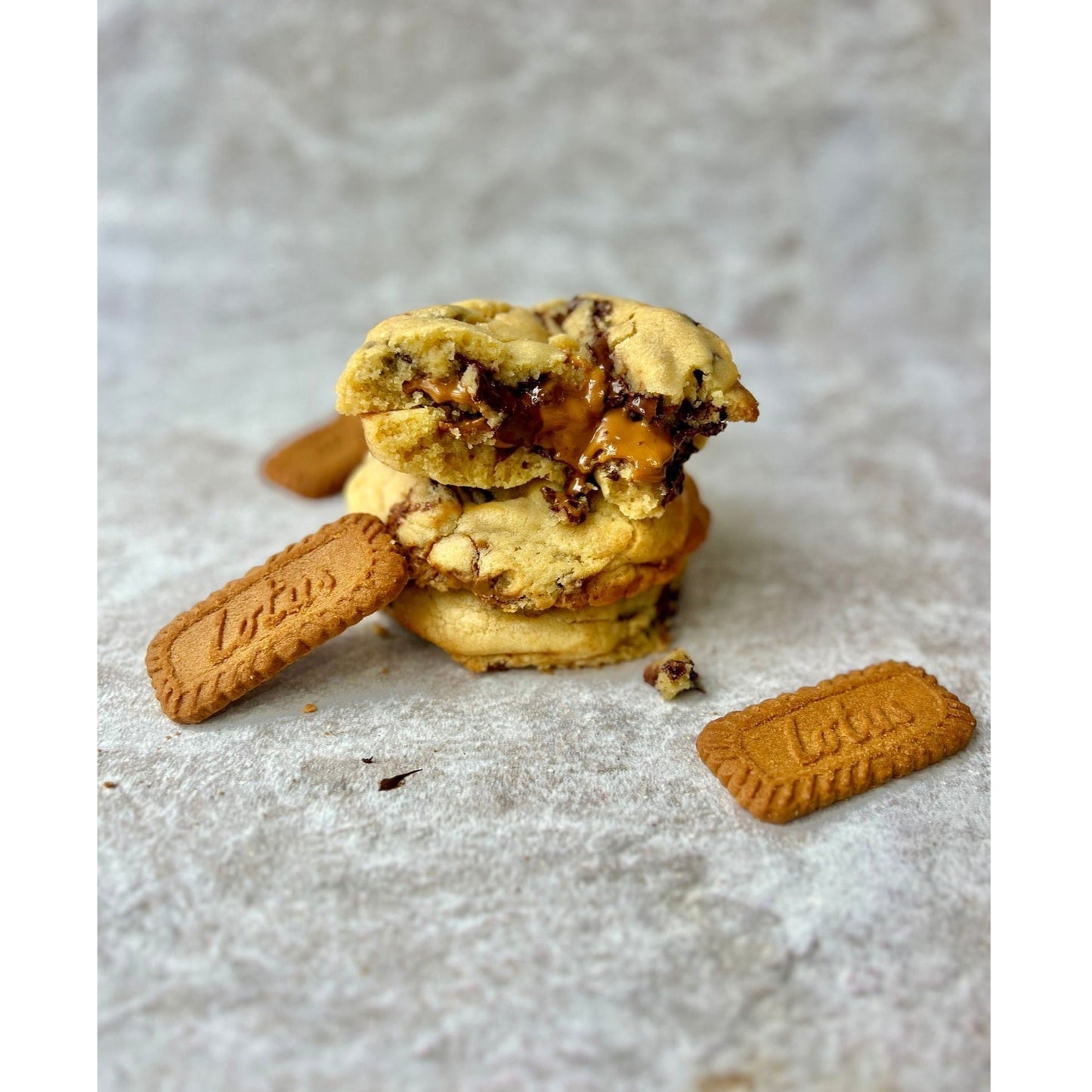 Biscoff Loaded Cookies - Bake Me Happy Sunshine Coast