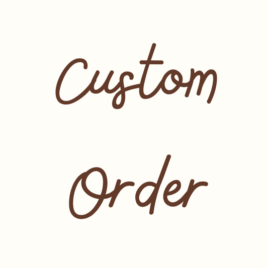 Custom Order - Bake Me Happy Sunshine Coast