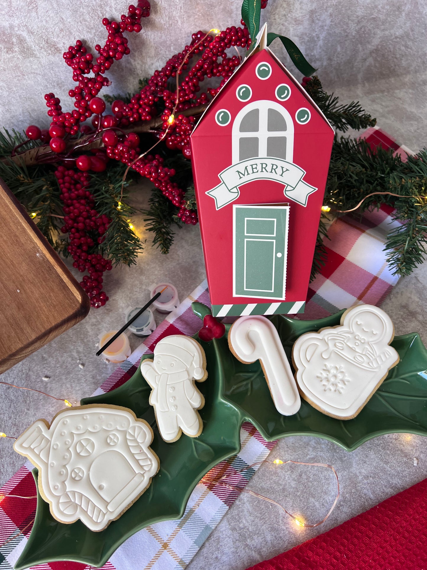 Paint your own cookie kit