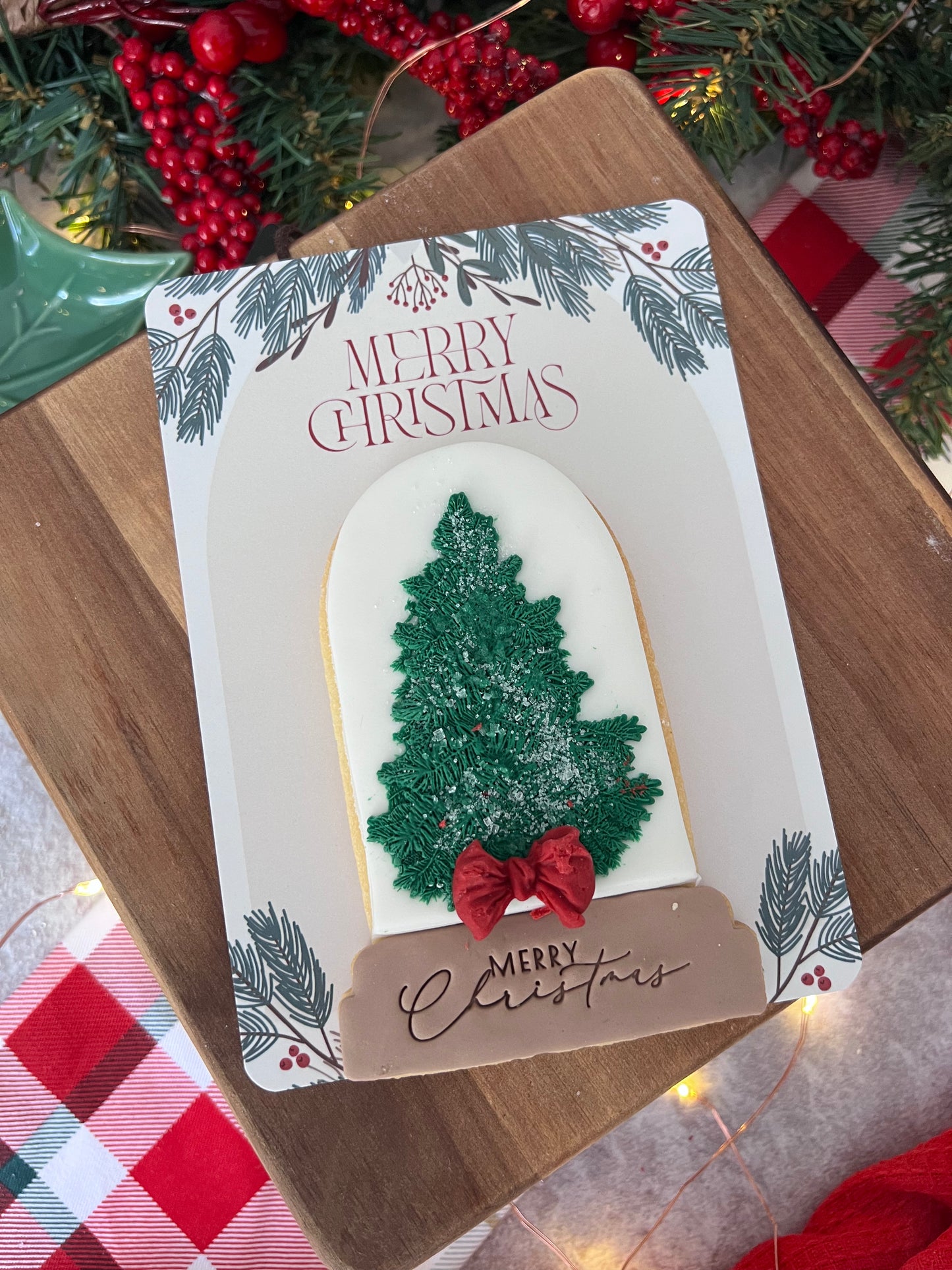 Merry Christmas Single Cookies
