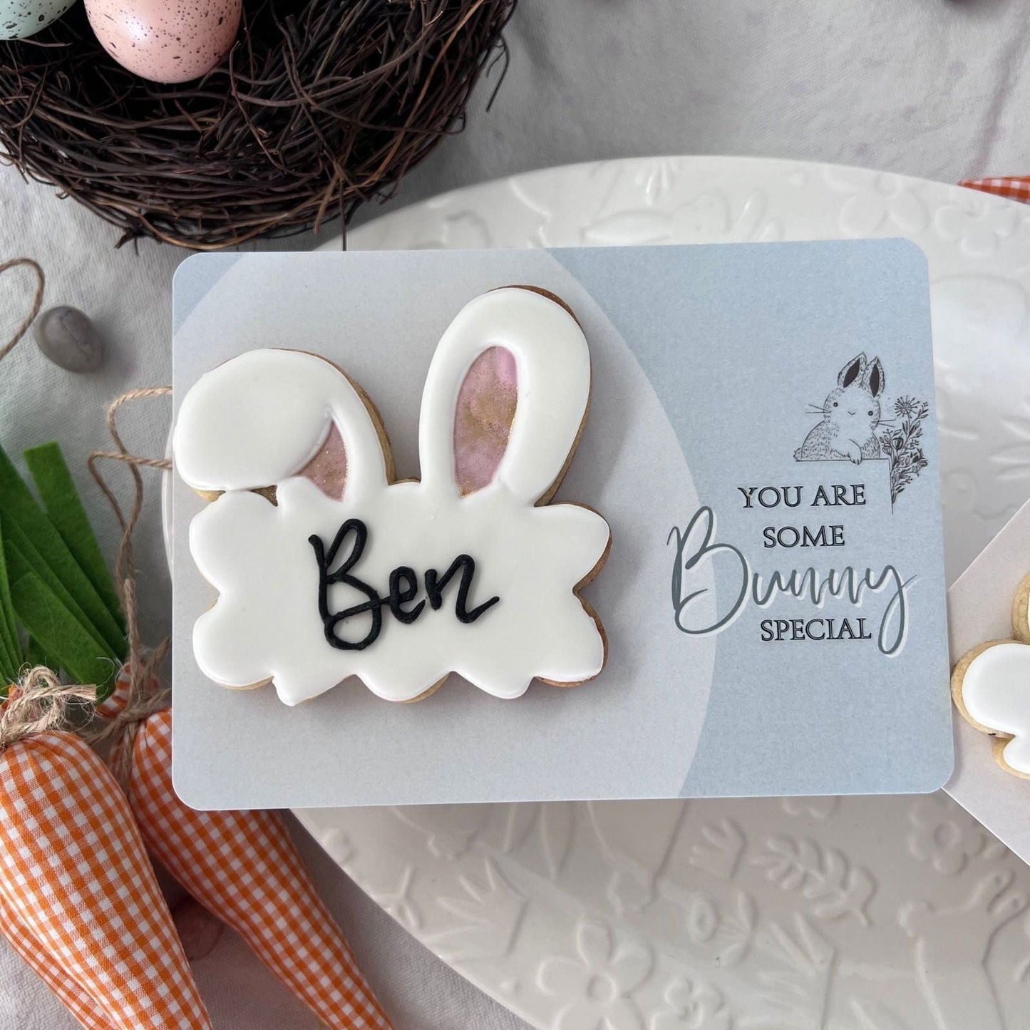 Personalised Bunny Ears - Bake Me Happy Sunshine Coast
