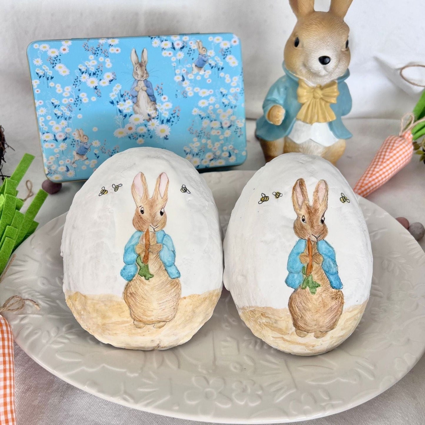 Peter Rabbit Cookie Egg - Bake Me Happy Sunshine Coast