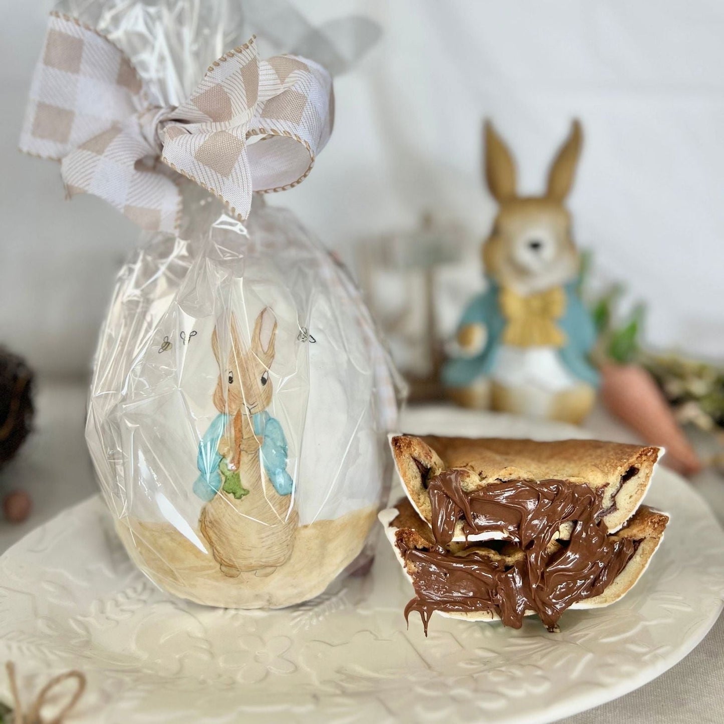 Peter Rabbit Cookie Egg - Bake Me Happy Sunshine Coast