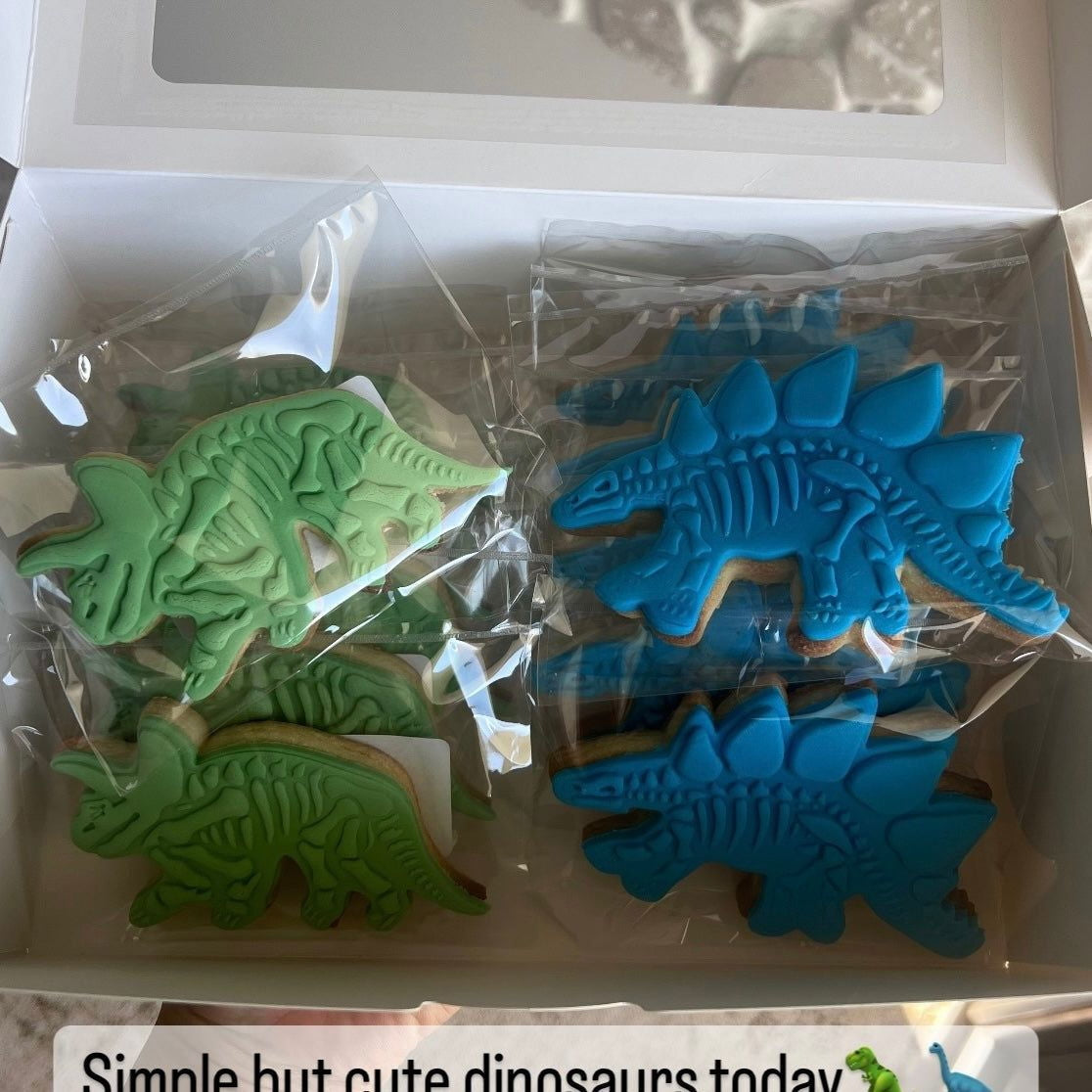 Dinosaurs Cookies - Bake Me Happy Sunshine Coast