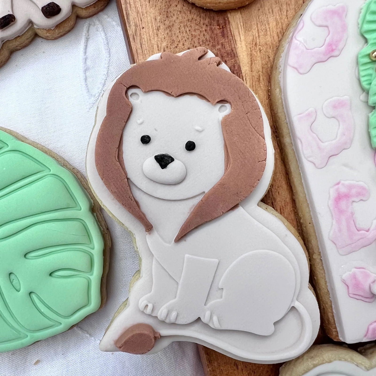 Neutral Safari Cookies - Bake Me Happy Sunshine Coast