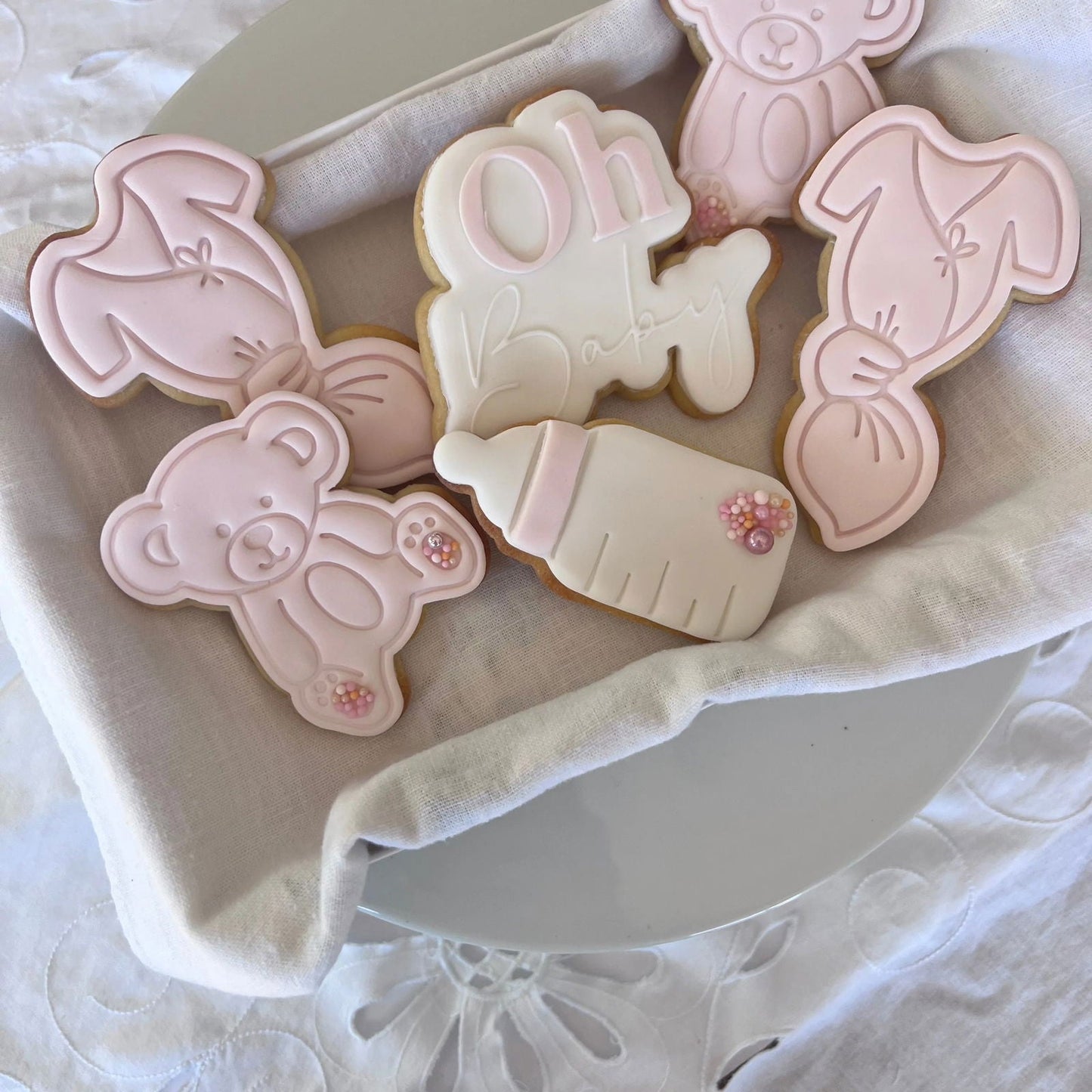 Pink Baby Bear - Bake Me Happy Sunshine Coast