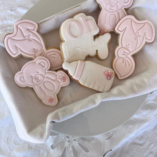 Pink Baby Bear - Bake Me Happy Sunshine Coast