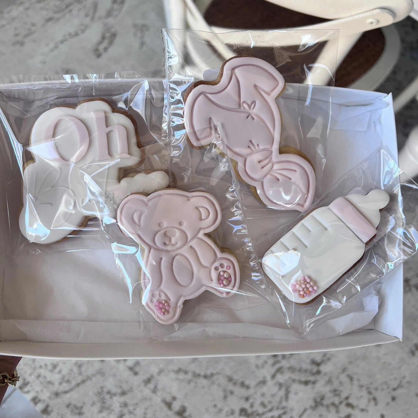 Pink Baby Bear - Bake Me Happy Sunshine Coast